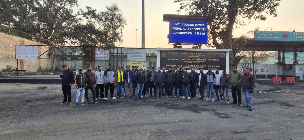 cpimspeak's tweet image. Total Strike in Digboi Refinery, Assam.
#12thfebgeneralstrike #GeneralStrike