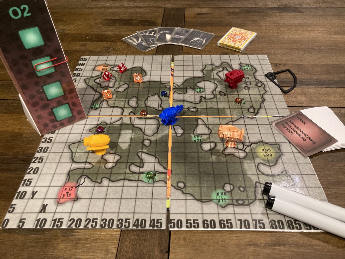 The daily posts have stopped... 
I have failed... 
Life continues on and so will Iron Lung The Board Game
but just at a normal pace. 

here's a sneak peak. 
<a href="/markiplier/">Mark</a>, <a href="/DUSKdev/">David Szymanski</a> this game is coming along!
Lets make it a reality.