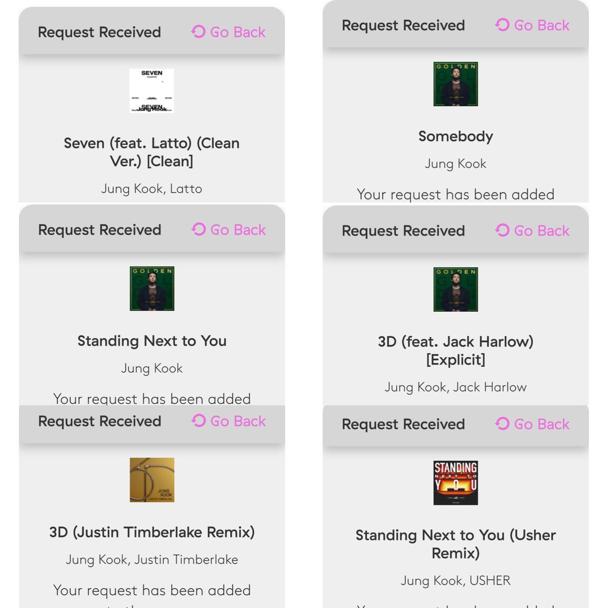 JKJP_RADIO_ こんにちは♪ お昼のリクエスト完了です☺️ 新たな