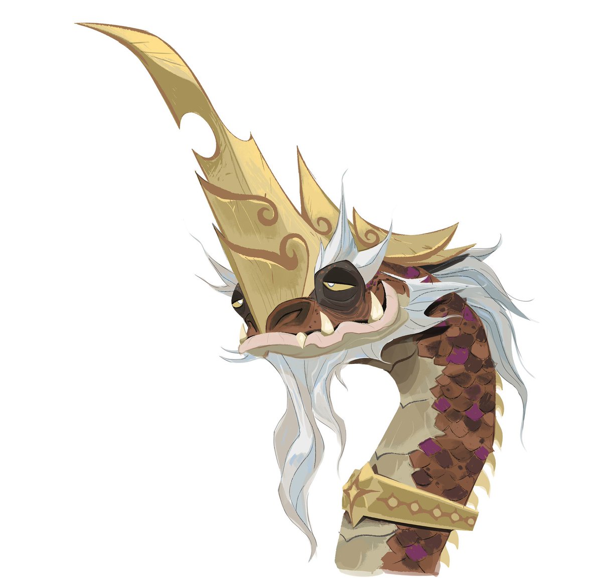 GenericMew's tweet image. Honestly I prefer the old naga than the furry dragon thing