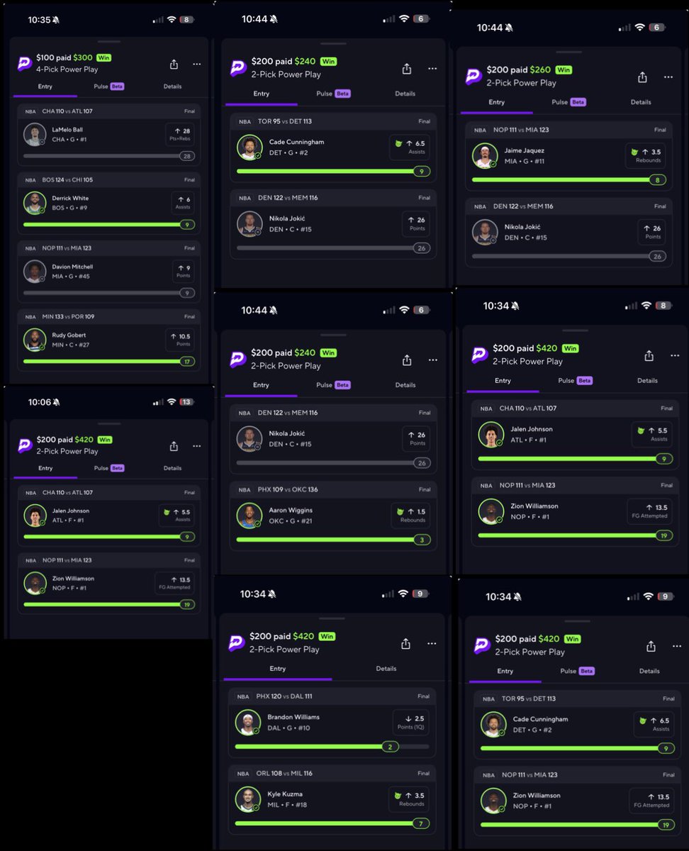 ProkProfits's tweet photo. $150 to 12 random followers who: LIKES + RTs🔥

PREMIUM DAY 9 RECAP🙂‍↔️

We have been on a INSANE 9 day run, if your not in premium I don’t know what your doing.

I will double your money first day in premium, if not MONEY BACK💯 

Premium Link⬇️
https://t.co/y6c6itOALE https://t.co/NedyI1Z5JE