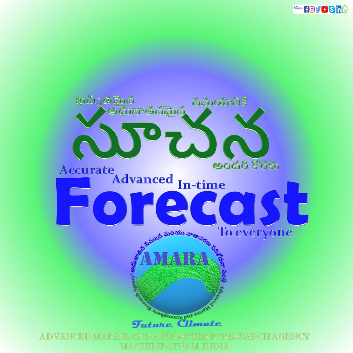 AMARAGENCYIN's tweet photo. #AMARAgency #Accurate #Advannced #Forecast #Atmosphere #Ocean #Weather #ClimateChange #Cyclone #ExtremeWeather #Climate #GlobalWarming #Pollution #Health #Life #Food #Earth #EarlyWarnings #SustanableWorld #Global #Rain #Glaciers #SeaLevel #Flood #Environment #Biodiversity #Nature https://t.co/3yNLZTwcAu