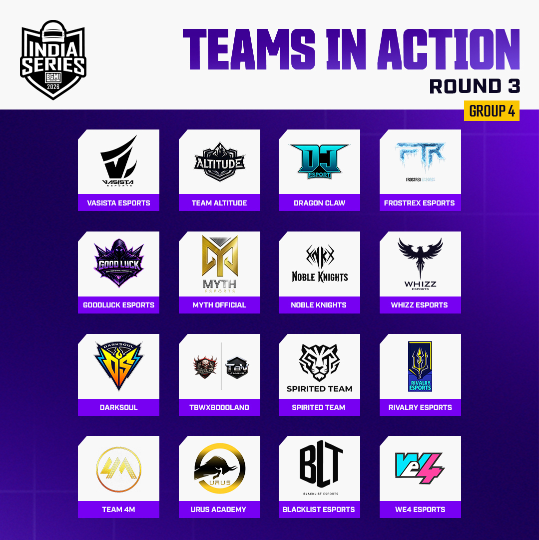 The moment you’ve all been waiting for. Round 3 begins tomorrow as teams step in to kick off their matches and raise the stakes.

For the undergods, this is where the pressure truly starts to show. Who rises to the occasion?

Catch us live at 2:30 PM: youtube.com/watch?v=XKAPuE…