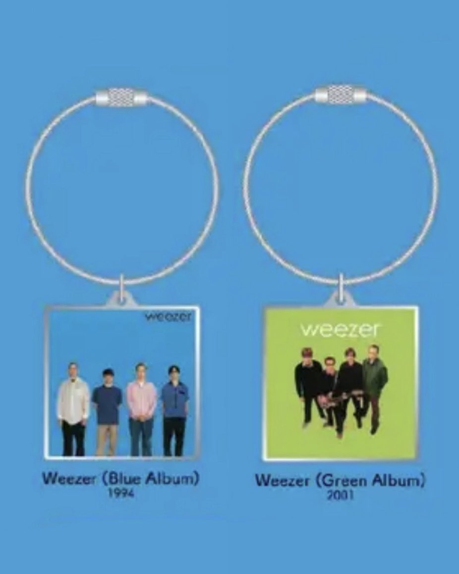 ⭐︎Weezer ウィーザー メタルチャーム全10個コンプリート weezer