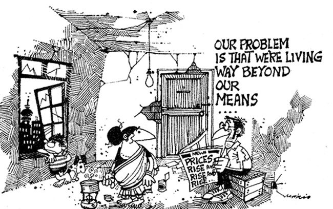 mariogallery's tweet photo. We end this series with one of Mario’s best cartoons on poverty.
#mariodemiranda #goancartoonist #goanlegend #illustrations #goa #mariogallery https://t.co/kzyiY4J6Me