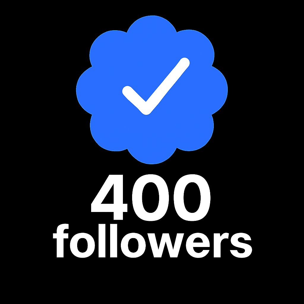 Just say -GM 🫶 

Gain 400+ verified 

Followers 🌟🚀🚀