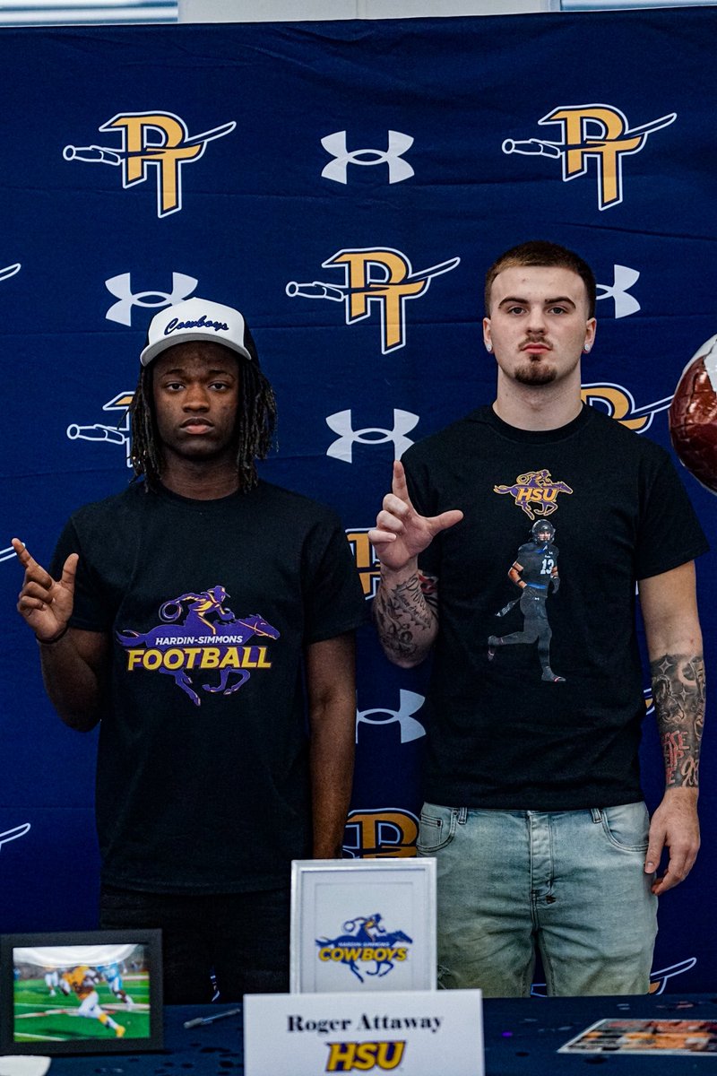 I am officially a cowboy!! I want to thank <a href="/JasonBachman10/">Jason Bachman</a>,  <a href="/Rockwell_20/">Steven Rockwell</a> and all the other Pine Tree coaching staff through out my 4 years of high school. It’s been one heck of a ride, but my job isn’t done here! <a href="/Whitehead_HSU/">Jeff Whitehead</a> <a href="/CoachGGlynn/">Coach Glynn</a> im ready to work!!💯🫡 #HOOYAH🤠