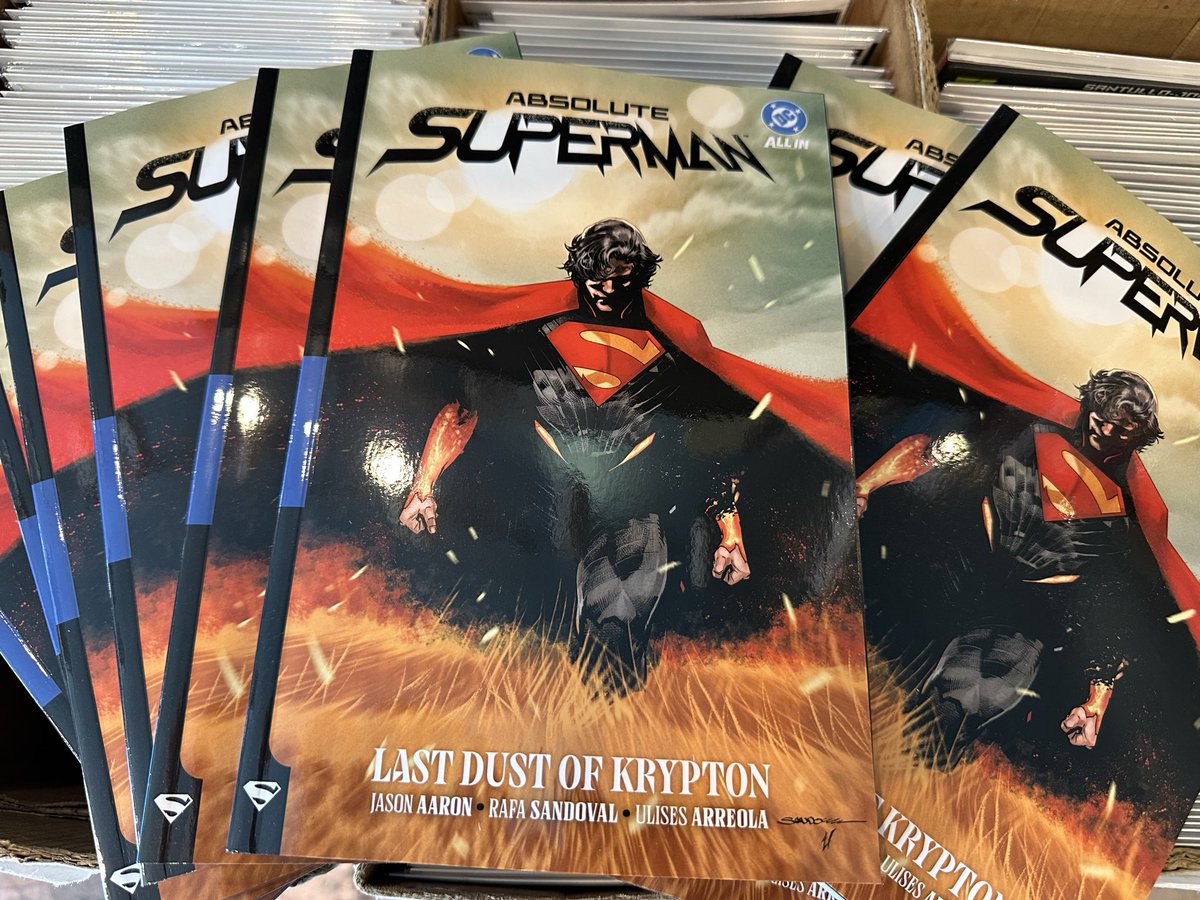 Big Absolute volume one restock, get to the shop and get a copy before they’re gone!