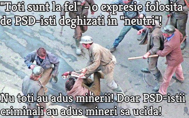 Dovada că Ion Iliescu i-a chemat pe mineri

Un miner rupe tăcerea: „Iliescu ne-a asigurat că nimeni nu se va lua de noi!”

Iorgu Mandreş, maistru cu protecţia muncii la Mina Motru: „Ion Iliescu a fost scurt și direct.

Integral la link-ul de mai jos.
asapteadimensiune.ro/a-saptea-dimen…