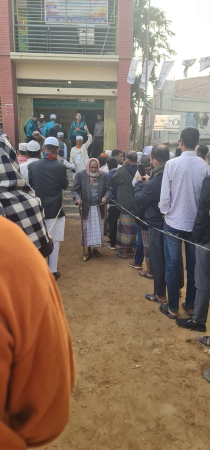 Look at the happiness on the faces of the elderly,
that quiet joy is what Hasina took away from ordinary people.

And it was the young who fought, who sacrificed,
to return a stolen smile to time.