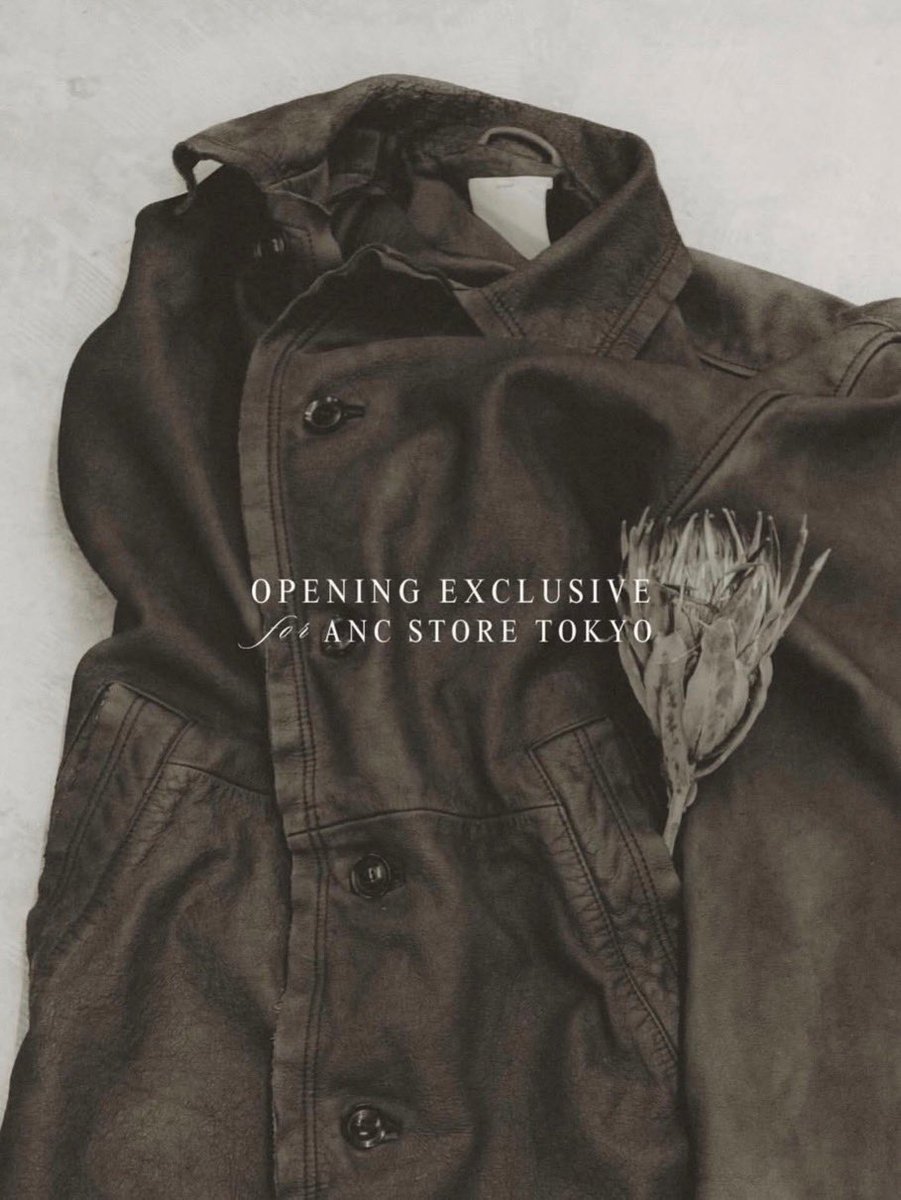 YOKE x ANCELLM ANC store TOKYOオープンを記念した『CUT OFF HALF