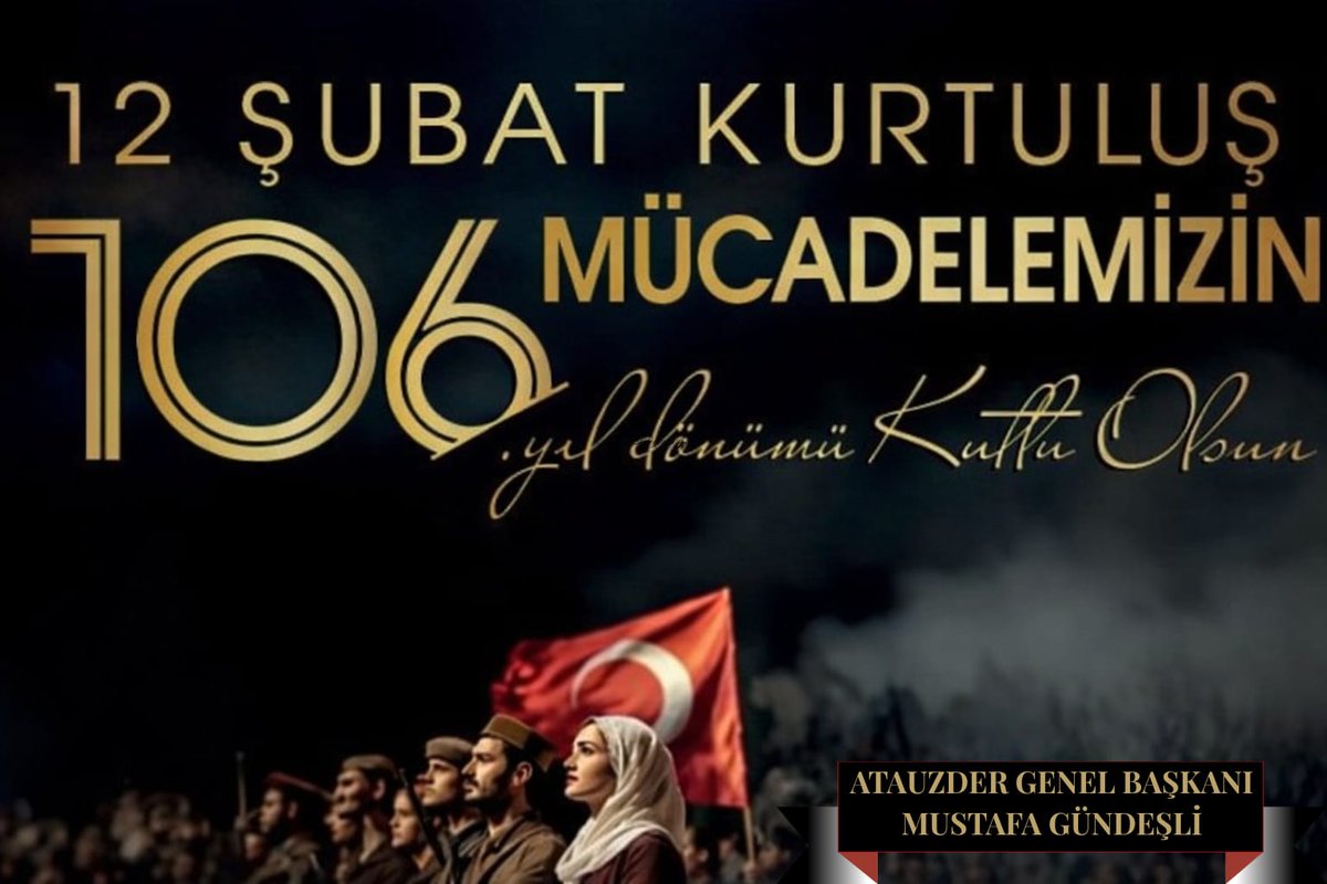 12 Şubat 1920 – Kahramanmaraş’ın Kurtuluşunun 106. Yılı Kutlu Olsun!
Sütçü İmam’ın ilk kurşunuyla başlayan, Rıdvan Hoca’nın direniş ruhuyla büyüyen bu onurlu mücadelede; canını ortaya koyan tüm kahramanlarımızı rahmet, minnet ve şükranla anıyoruz.

#KAHRAMANMARAŞ, İMANLA YAZILMIŞ