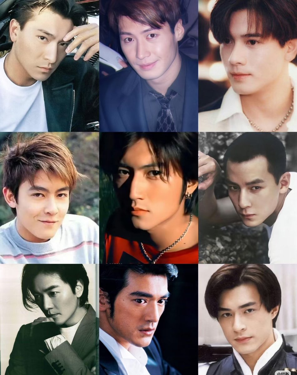 jinchenyyds's tweet image. Something was in the air in 1990s HK bc tell me why their face cards ate so hard