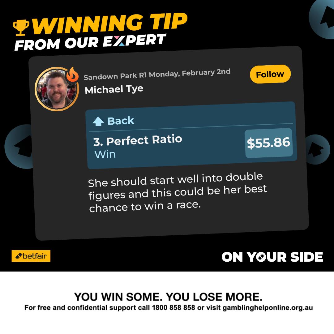 Betfair Australia tweet media