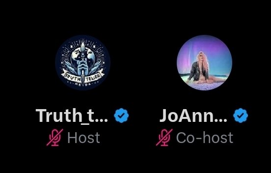 ⚡️The Truth_Teller⚡️
                   &amp;
         🔥 JoAnn 🔥