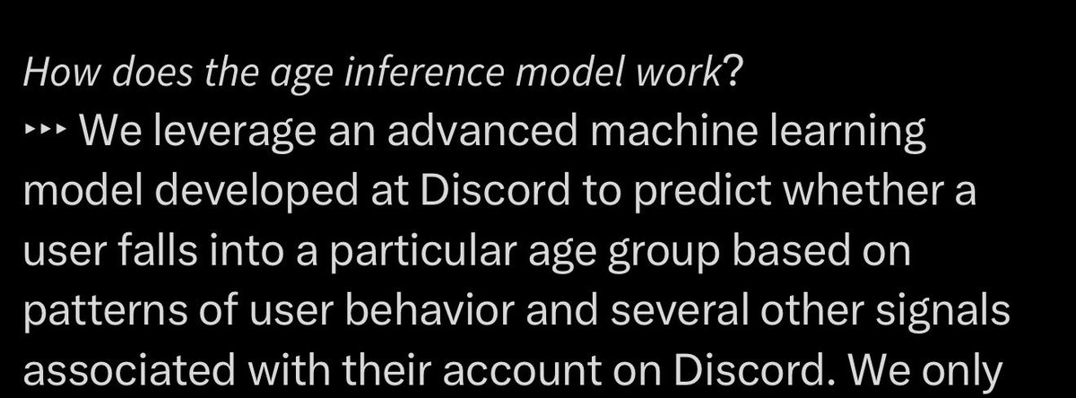 MubKid339's tweet photo. @discord The entirety of discord is being used to train an AI. Time to find a new platform https://t.co/pHUSeipekF
