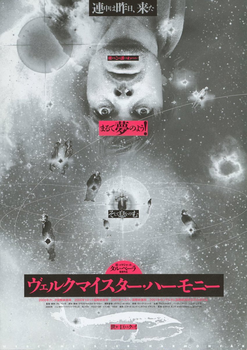 このチラシを見た瞬間にこれは絶対私が好きな映画だ！って勝手に思って