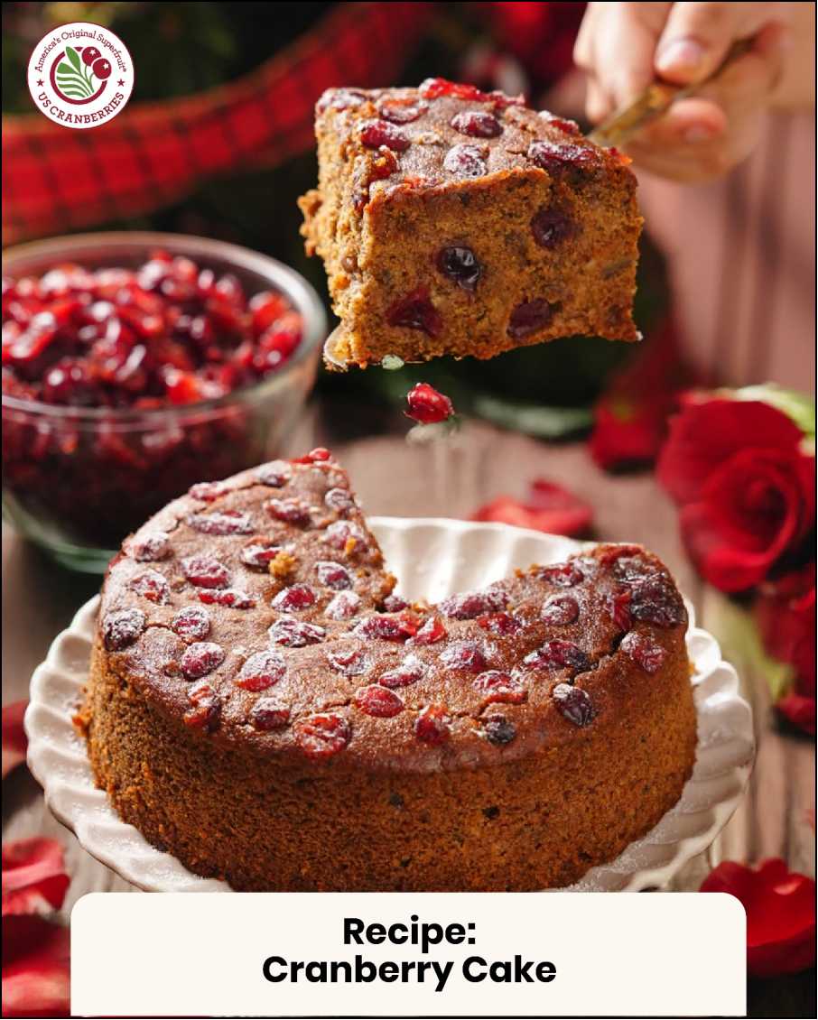 Bake your heart out this Valentine’s! ❤️
Our Cranberry Cake is bursting with love and berries!  Perfect for sharing with someone special. 💕
Click the link for the full recipe!✨
instagram.com/p/DSmsF2WDD8M/
#thecranberryinstitute #cranberries #USCranberriesIndia #CranberryGoodness