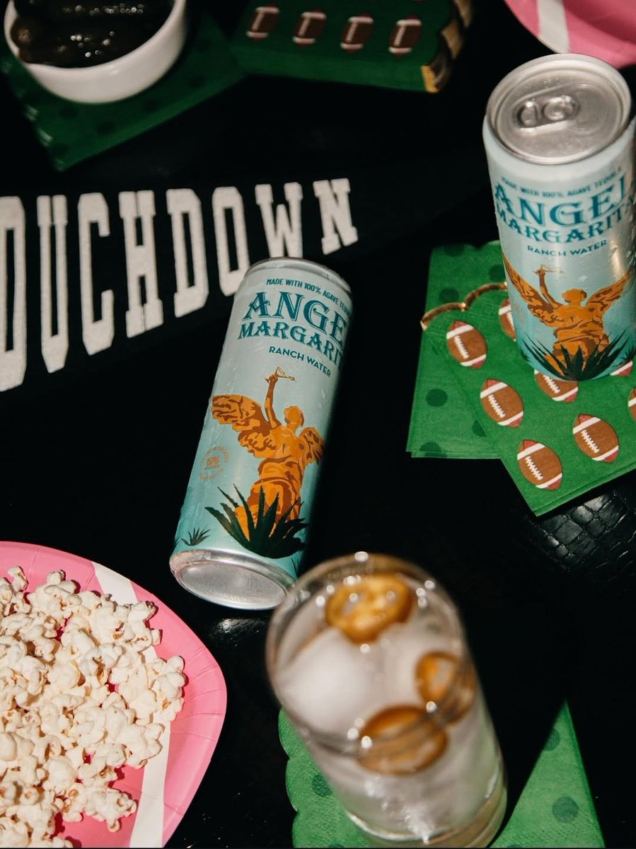 Made with 100 % agave tequila🍸 › 
<a href="/RPAMargarita/">Angel Margarita ᴿᴾ</a> › #RPAngelMargarita

Whether you're watching the game, the halftime show, or the commercials, Angel is the real MVP.🏈🍹