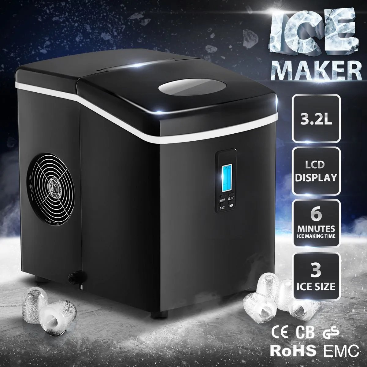 BestDealsCoNz's tweet image. 3.2L Portable Ice Maker
Buy now &amp;gt;&amp;gt;&amp;gt; bit.ly/4arymoZ
#icemakermachine #icemaker