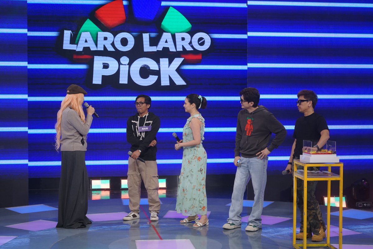 itsShowtimeNa's tweet photo. Si Nan ang lalaro sa jackpot round! Goodluck po 🙏

#LabLabShowtime #LaroLaroPick
WATCH #ItsShowtime LIVE:
https://t.co/Gs3IAXU5tb https://t.co/dn4juDAaEM