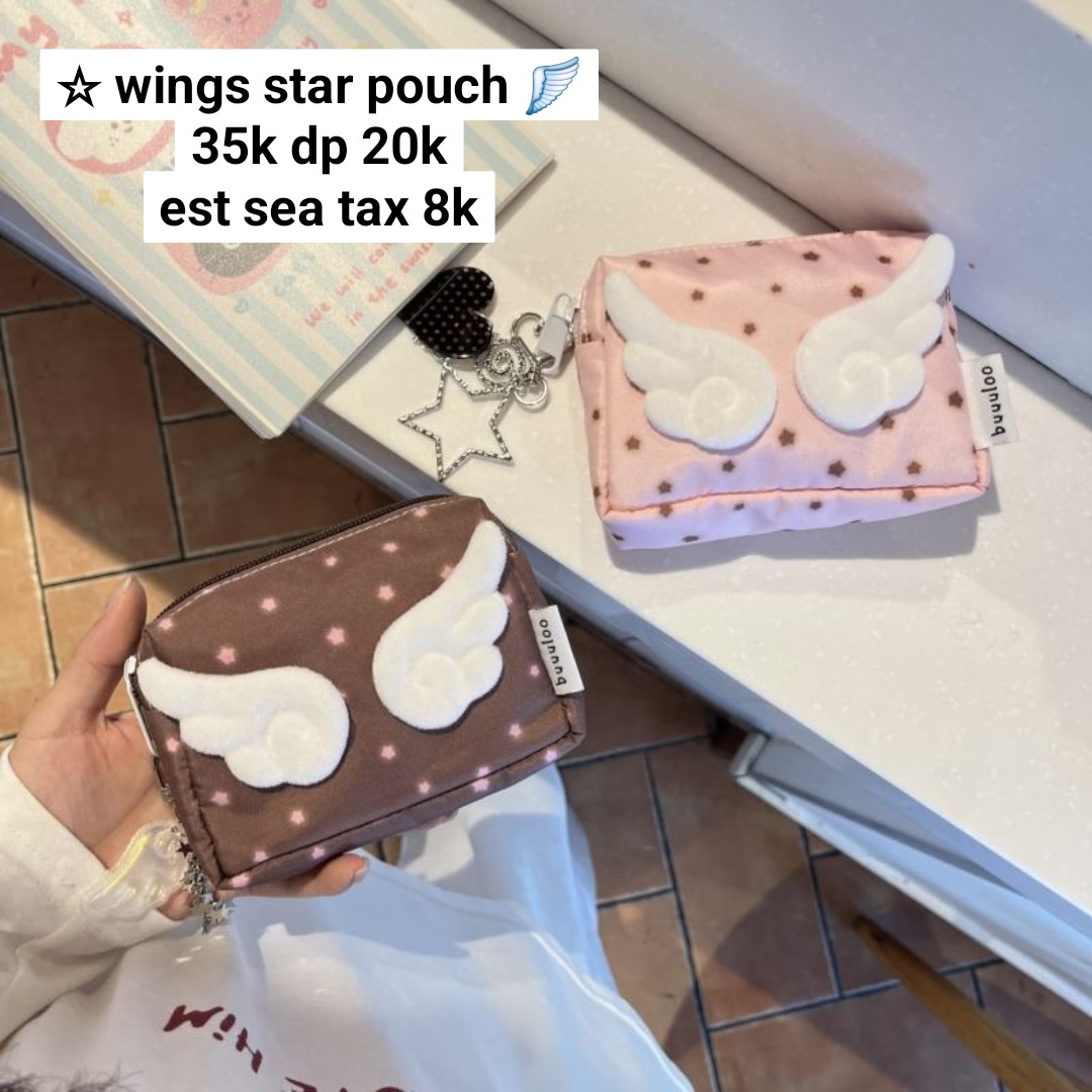 astrophileGO's tweet photo. ☆ PRE ORDER — Wings star &amp; tomato pencil case &amp; pouch 🪽🍅
 
💰 35k dp 20k

💭 order by dm
🍎 WA : https://t.co/VJrUu6HRTK
🍏 Line : https://t.co/aJgoCcsDJt

⭐️ bersih ch *tax est 8k-10k
⭐️ exc pack &amp; adm 🍊
✈️ shipping 4-7 weeks 
⏰️ close : 20 feb, 18.00 
🏡 bekasi https://t.co/zx2DCkndaA