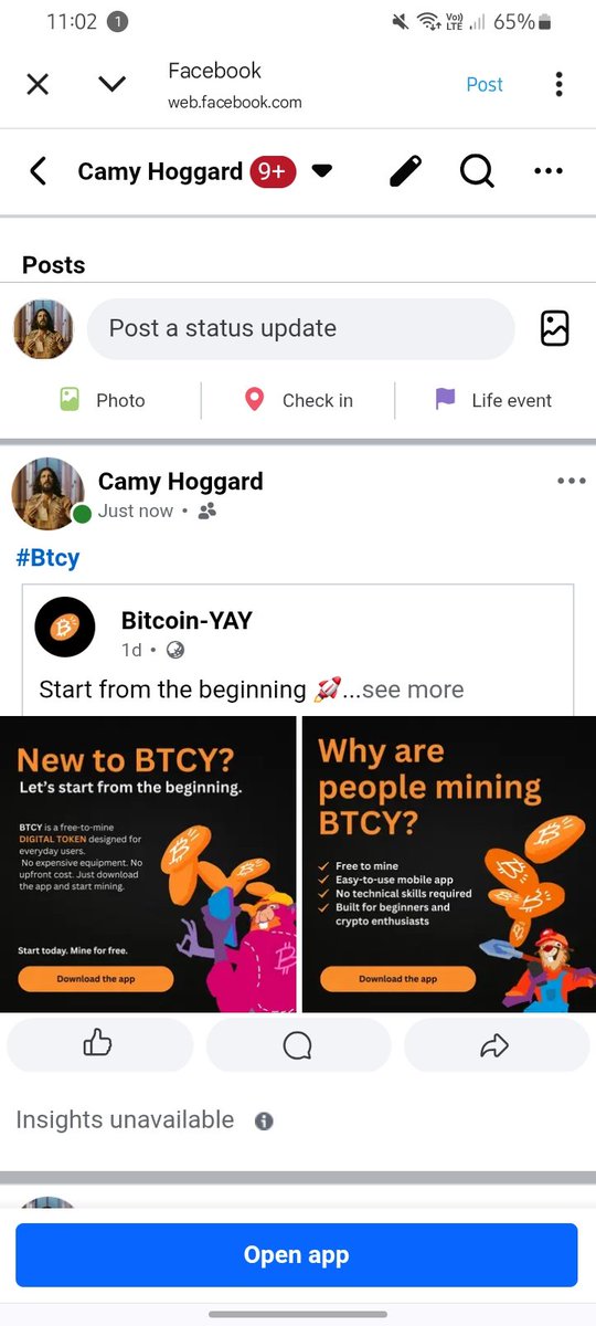 AlwinKom68431's tweet photo. @bitcoin_YAY Alwinwise4@gmail.com
Repost done
#Btcy #Bitcoinyay #CryptoBtcy #BtcyMining #cryptominingapp
#Crytpominer https://t.co/ZX9mKK0UFH