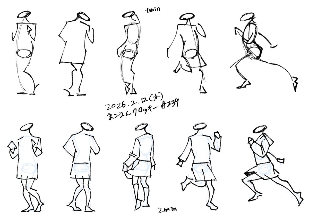 #まこさんクロッキー #MAKOSANCROQUIS