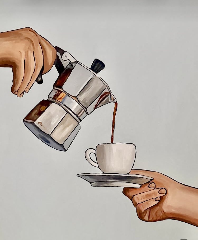 Buondì my friends, tutti già svegli?
Prendete le tazze allora,  che qui si versa… ☕️