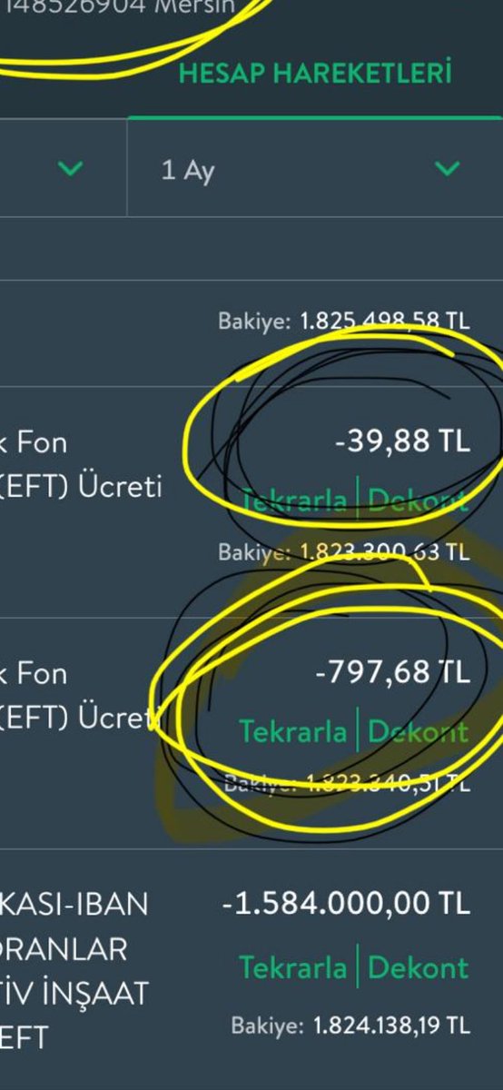 bkrhas's tweet photo. @ll1982ll @TEB Sana sadece mesaj atıyor bence dua et.benden bir de eft ücreti kesiyor o kadar bankayı kullanan müşterisi olarak çok kötü bir anlayış @TEB @tebyatirim @TEBPortfoy @tebfaktoring @TEBPORTAL @ArvalTeb @TEBPORTAL https://t.co/Bgxyzp30H9