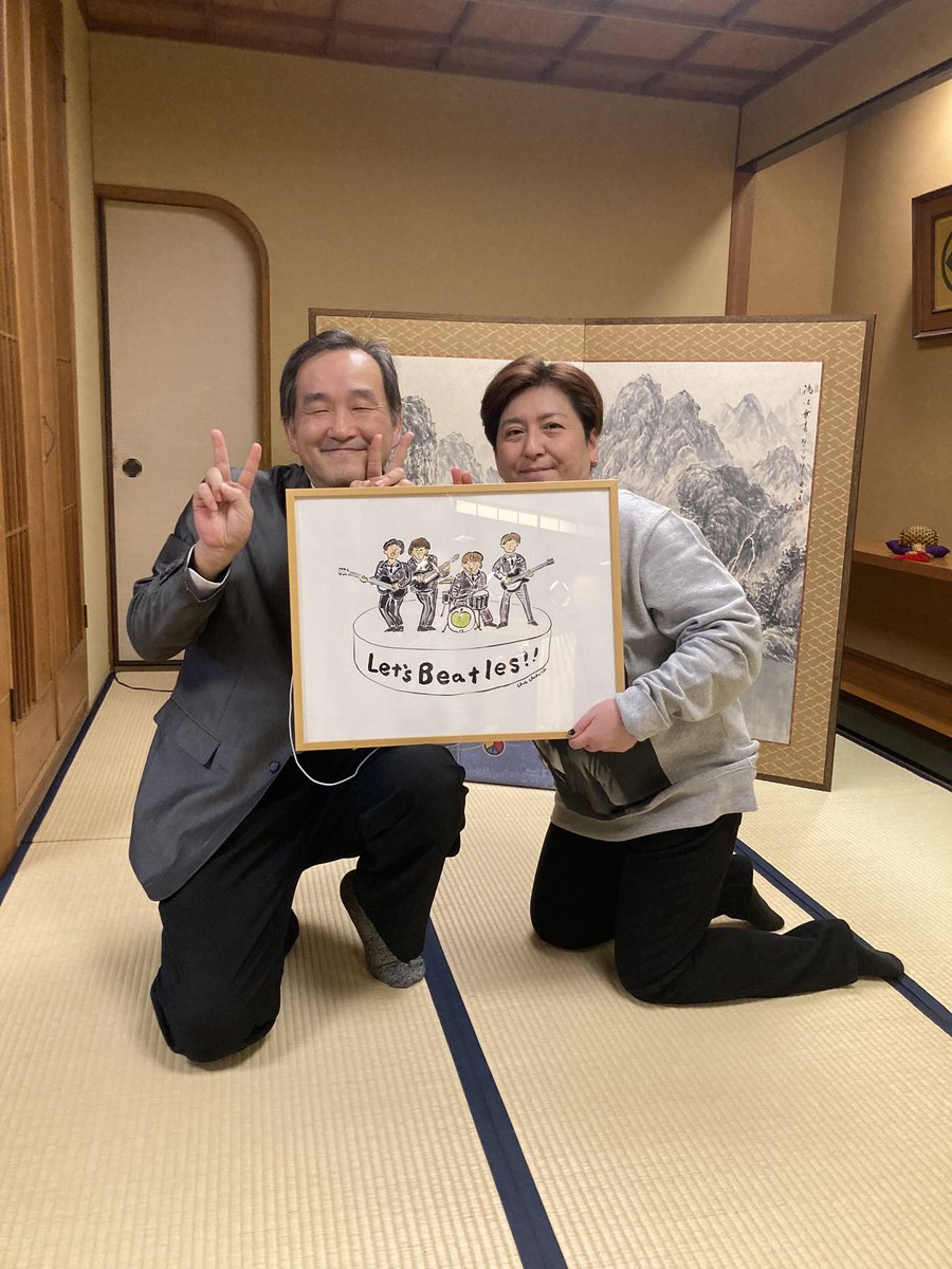 henessyYoshi's tweet photo. 超常連のレビナーさんと😊 #letsbeatles https://t.co/GrlWDItO3N