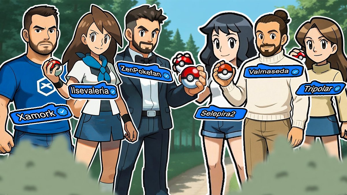 ¡ALERTA! Nuevo vídeo en mi canal 🔴 ¿Puedo Pasarme LA LIGA POKÉMON QUETZAL SOLO con POKEMON FAVORITOS de CREADORES DE CONTENIDO?
Participan en el vídeo:
<a href="/SrXamork/">Xamork</a> <a href="/zenpokefan/">⚡️Z E N⚡️</a> <a href="/valmaseda_/">ValMa</a> <a href="/TripolarPoke/">Tripolarrr</a> Ilsevaleria y Selepira2

Os dejo enlace en la respuesta este twit, dadle amor❤️