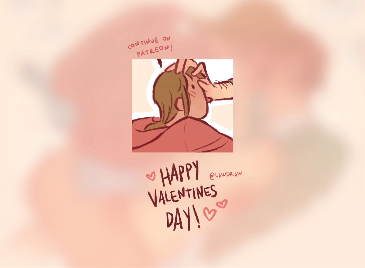 happy vday!! (a silly comic) ♡ (4/4) #harveyxmoss #vday