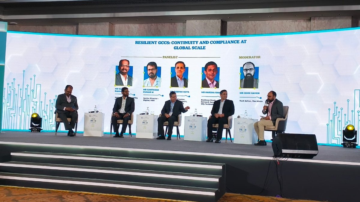 #THTechSummit2026 | Global Capability Centres (GCCs) are now mission-critical nodes in enterprise ecosystems. Their resilience affects global operations, customer trust, and regulatory exposure. This panel explores how GCCs manage cross-border risks, data protection requirements,