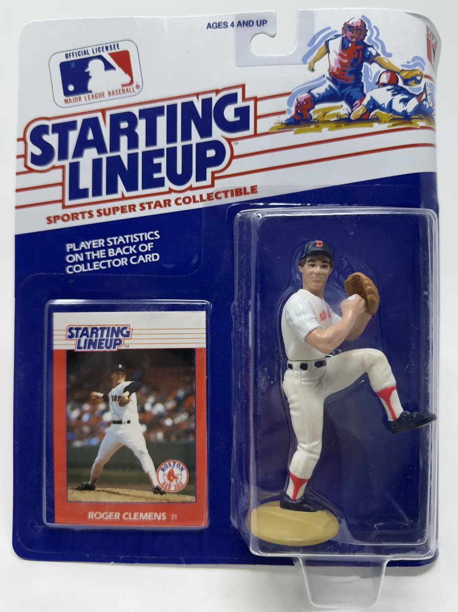 This guy was great to watch….i was always a big fan of Roger Clemens. Did you have any of his Starting Lineups?