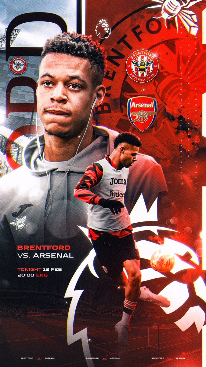Match Day
Brentford vs Arsenal