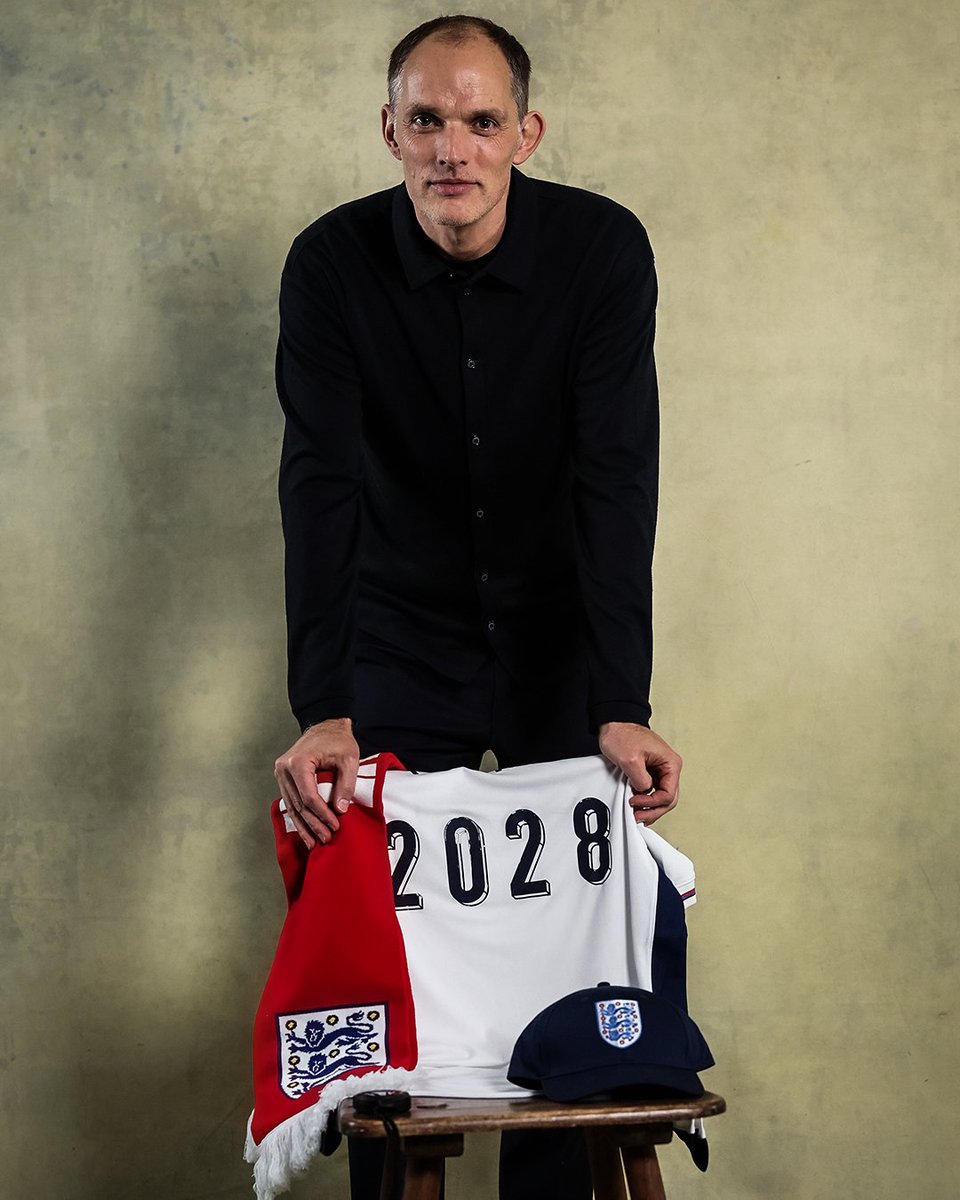 brfootball's tweet image. Thomas Tuchel has signed a contract extension with England which will see him lead the team through Euro 2028 ✍️🏴󠁧󠁢󠁥󠁮󠁧󠁿