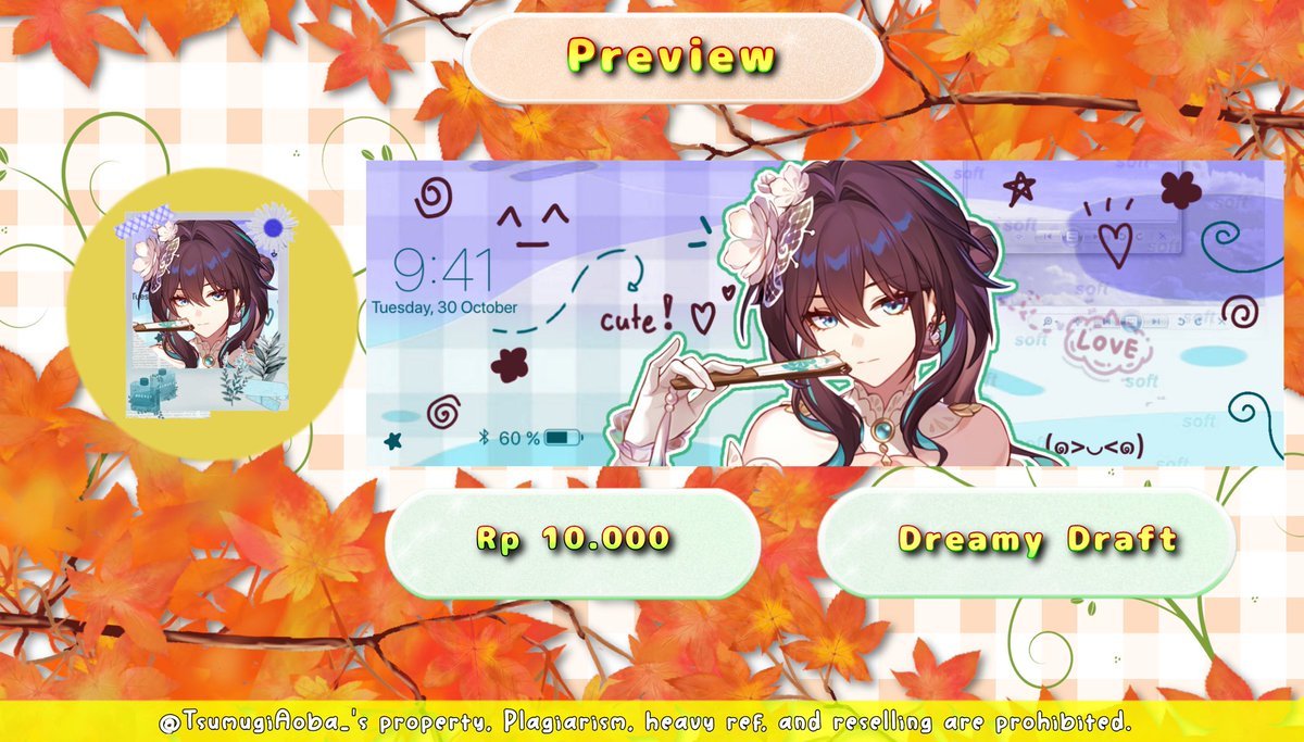 TsumugiAoba_'s tweet photo. 【 All kind of interactions r appreciated 】

Happy February! Aku kembali dengan membawa RS baru genshin, hsr, &amp; Tamon mulai dari 10-15K nih (rata-rata 10K semua) 💖 Jadi tunggu apalagi? Mari jajan~ 🥺🍀 Bisa di take sekarang juga dan payment bisa lewat QRIS!

#zonauang #zonaBA https://t.co/doPrxzncVT