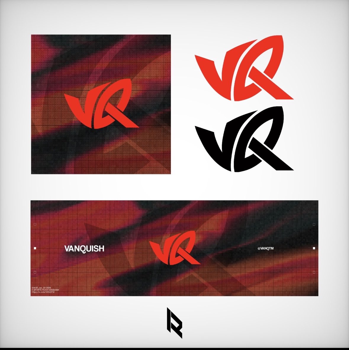 【Vanquish Original Design】

この度チームロゴ×ヘッダー
が完成したことをお知らせ致します

#VANQWIN #Esports