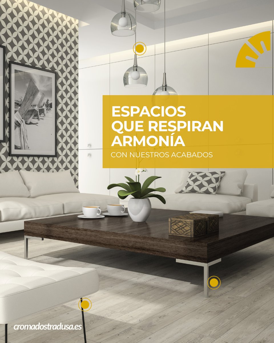 CROMADOSTRADUSA's tweet photo. Los acabados metálicos, trabajados con precisión, se convierten en lenguaje de armonía, uniendo texturas, formas y colores para que cada estancia respire equilibrio, elegancia y unidad estética.
Tradusa, la marca del #𝐚𝐜𝐚𝐛𝐚𝐝𝐨 #𝐦𝐞𝐭𝐚́𝐥𝐢𝐜𝐨
-
https://t.co/h3eweOsN2m https://t.co/7YF0sVCauJ