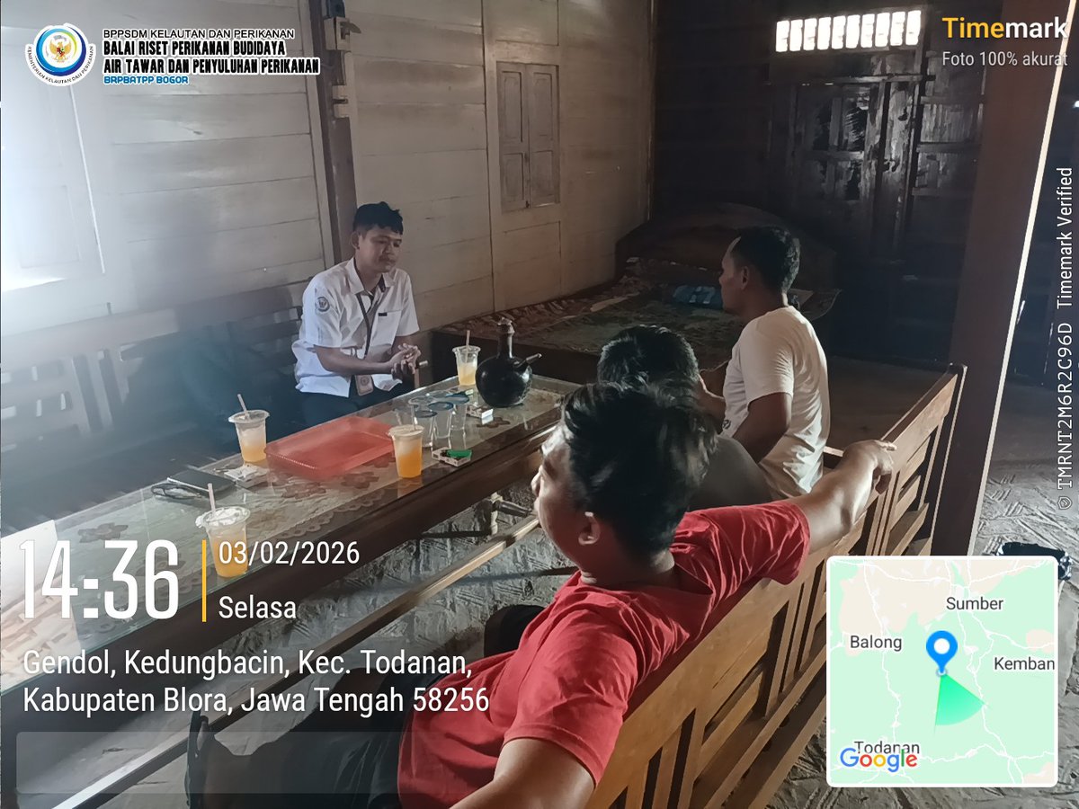 Firman_discuss's tweet photo. Selasa(3/02/2026) Sosialisasi Kartu Pelaku Usaha Perikana dan Peran dan Fungsi Kelompok menurut Permen KP no 28 Th 2024 sekaligus pembentukan Kelompok Pembudidaya Ikan Lempeng Galeng Farm https://t.co/D4X08WrZB1