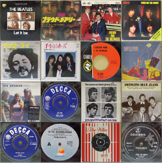 新入荷！ UK買い付け レア！ 60'S ~ 80'S ロック・ポップス 7インチ x