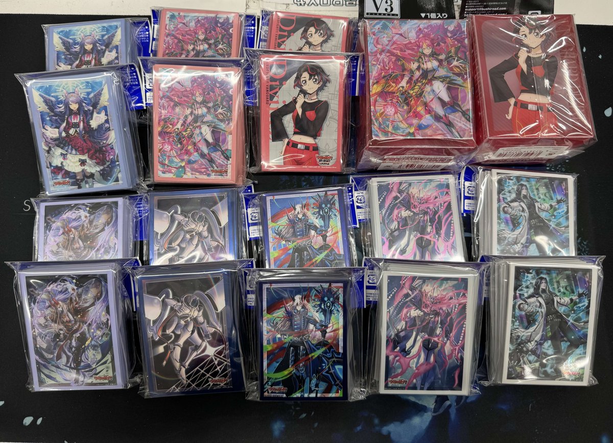 ヴァンガード　引退品　スリーブ　プレマ　デッキパーツ　セット　明日まで販売 サプライ 販売情報】 明日2/13発売 ヴァンガード サプライ入荷しました