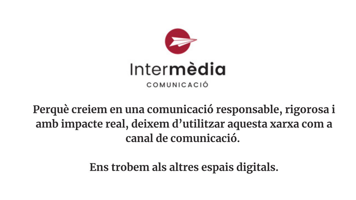 Intermèdia Comunicació tweet media