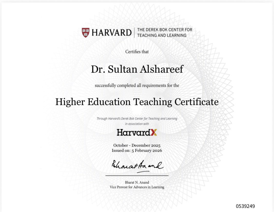Dr. Sultan Alshareef tweet media