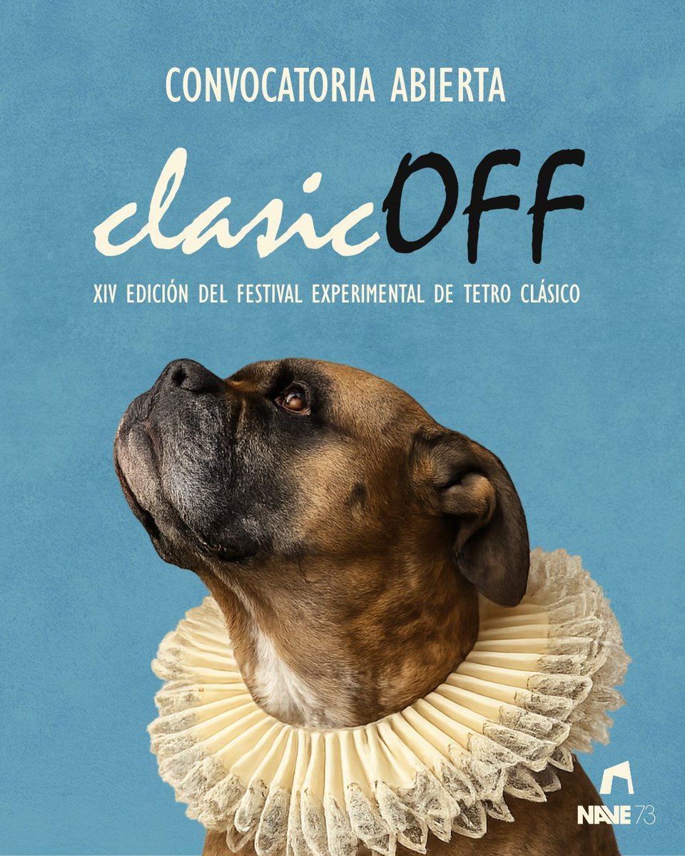 📣 Convocatoria abierta para clasicOFF 2026 💀🎭

Buscamos propuestas escénicas que dialoguen con el Siglo de Oro desde lenguajes contemporáneos.

📅 Envío hasta el 29 de marzo de 2026
👉 Bases y formulario: sge.st/Ju0R9Dl

#clasicOFF #ConvocatoriaAbierta #TeatroClásico