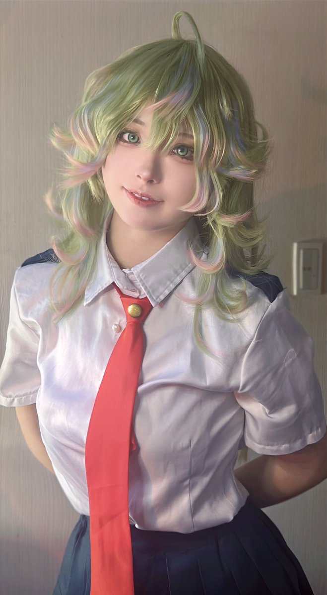 namae_cos0221's tweet image. Cosplay　葉隠透/MHA
　
インビジブルガール‼️