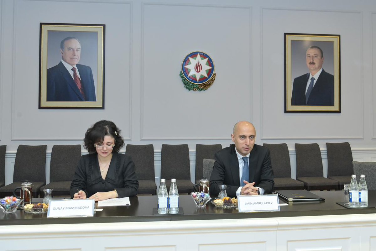 tehsilgovaz's tweet photo. Fevralın 12-də elm və təhsil naziri Emin Əmrullayev İndoneziya Respublikasının Azərbaycan Respublikasındakı yeni təyin olunmuş fövqəladə və səlahiyyətli səfiri Berlian Helmy ilə görüşüb. 
 
Görüş çərçivəsində iki ölkə arasında elm və təhsil sahəsində cari əməkdaşlıq və inkişaf perspektivləri müzakirə edilib.

#ElmVəTəhsilNazirliyi #EduGovAz #EduAz