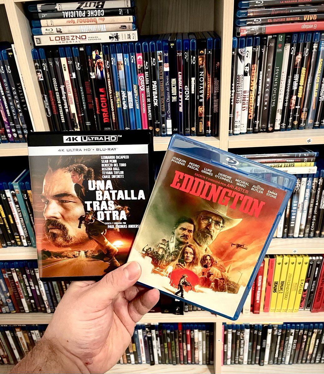 Entran en la colección estos dos pepinazos del 2025 🤘

#formatofísico 

PD: Hola ⁦<a href="/Fnac_ESP/">Fnac España</a>⁩