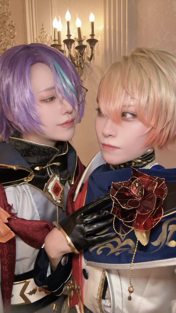 騎士併せでのワンツー！バチバチ⚡️

 #Sekai_Royalty
 #prsk_cos